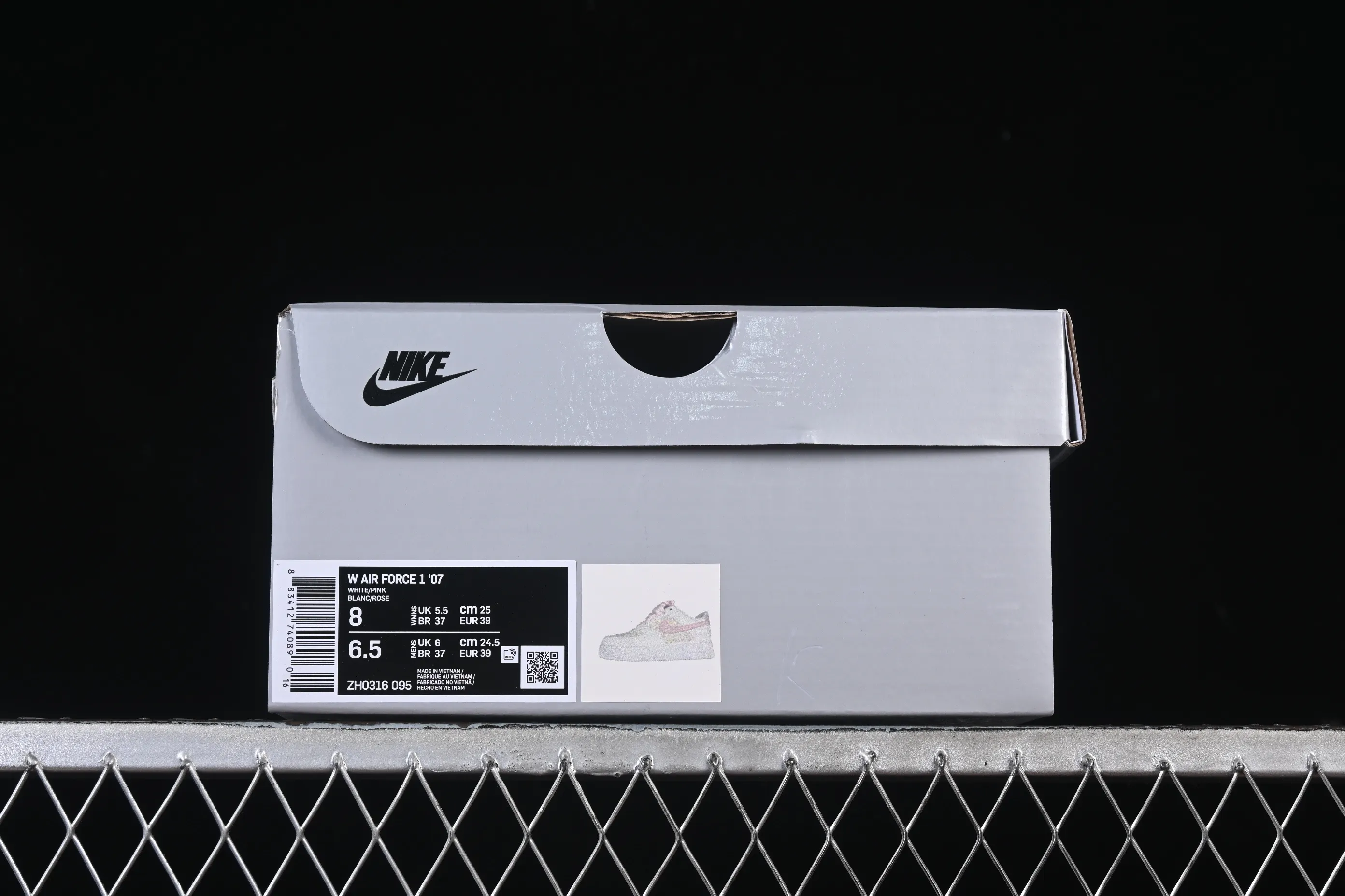 All categories Nk Air Force 1 Air Force series Nk Air Force 1 Low Air Force low-top Nike Air Force 1'07 Low Pure desire Xiaoxiangfeng Air Force 1 low-top casual sneakers ZH0316-095